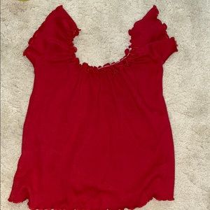 Brandy off the shoulder top